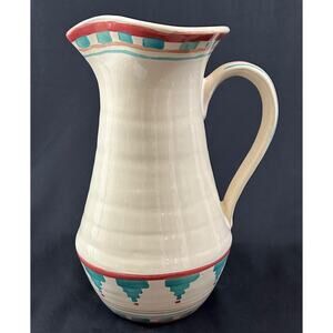 Apple Pie Southwestern Style Ceramic Pitcher